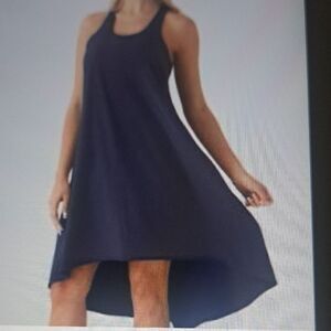 MEDIUM     HALARA TANK HIGH LOW DRESS